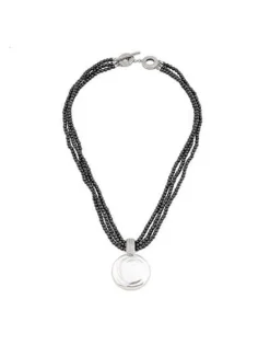Necklaces With Stones|Majorica Short Necklace Night & Day
