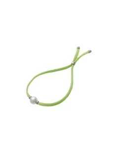 Elastic Bracelets|Majorica Sifnos Elastic Bracelet In Lime Green With Pearl