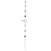 Chain Bracelets|Majorica Silver Algaida Bracelet With Round Pearl And Black Murano Glass