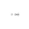 Pearl Stud Earrings|Majorica Silver Earrings Cies With 5Mm White Pearl