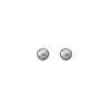 Pearl Stud Earrings|Majorica Silver Lyra Earrings With 8Mm Nuage Pearl