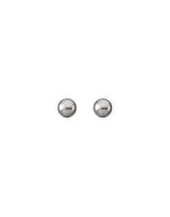 Pearl Stud Earrings|Majorica Silver Lyra Earrings With 8Mm Nuage Pearl