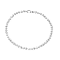 Long Pearl Necklaces|Majorica Silver Lyra Necklace 10Mm 45Cm