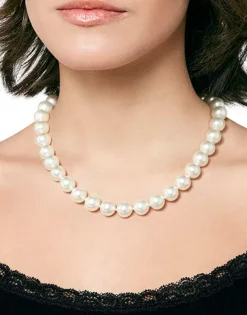 Pearl Chokers|Majorica Silver Necklace Lyra 12Mm 50Cm