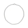 Long Pearl Necklaces|Majorica Silver Necklace Lyra 7Mm 45Cm