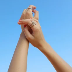 Silver Rings|Majorica Silver Ring Cercle