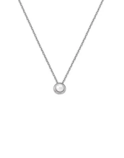 Silver Earrings|Majorica Silver Round Pendant Cies