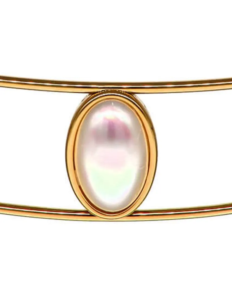 Pearl Chokers|Majorica Symi Gold-Plated Choker With White Pearls