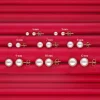 Baby Earrings|Majorica Taylor 18-Carat Gold 6Mm White Pearl Earrings