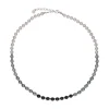 Pearl Chokers|Majorica Unisex Nyx Necklace With Degrade Effect Pearls
