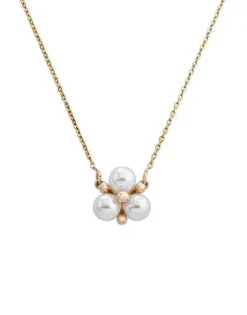 Pendants With Chain|Majorica Vega Necklace With Round Pearl Pendant