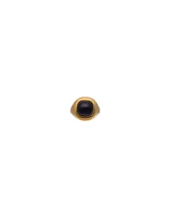 Large Pearl Rings|Majorica Zale Hallmark Ring With Square Black Pearl