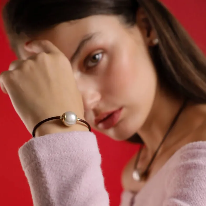 Leather Bracelets|Majorica Zindis 17,5Cm Leather Bracelet